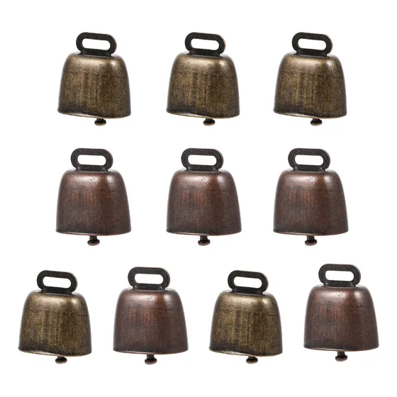 Campanas De Metal Para Ganado, Estilo Retro, Para Colgar Cab