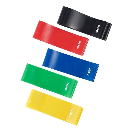 Cinta Latex Elastica Theraband Circular X 5 Unidades Tension Verde
