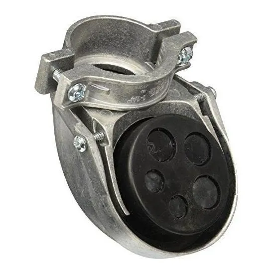 Mufa Con Abrazadera Para Tubo 1-1/4', Volteck 46943