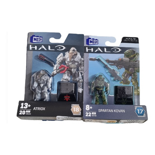 Figura Spartan Kovan + Atriox Halo Mega Construx Figura Spartan Kovan + Atriox Halo Mega Construx