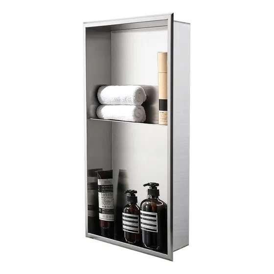 Nicho De Ducha De Acero Inoxidable De Dayone 12 X 24 No Se O