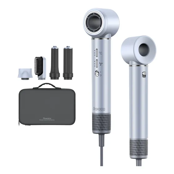 Secador De Cabelo Com 5 Em 1 Escova Hot Air Styler 110-220v