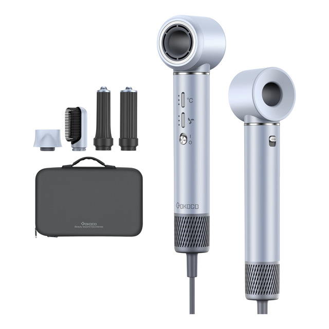 Secador De Cabelo Com 5 Em 1 Escova Hot Air Styler 110-220v Secador De Cabelo Com 5 Em 1 Escova Hot Air Styler 110-220v