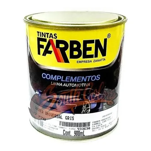 Primer Fondo Universal  Farben Gris 1k 512 220 0.9 Lt Chapa