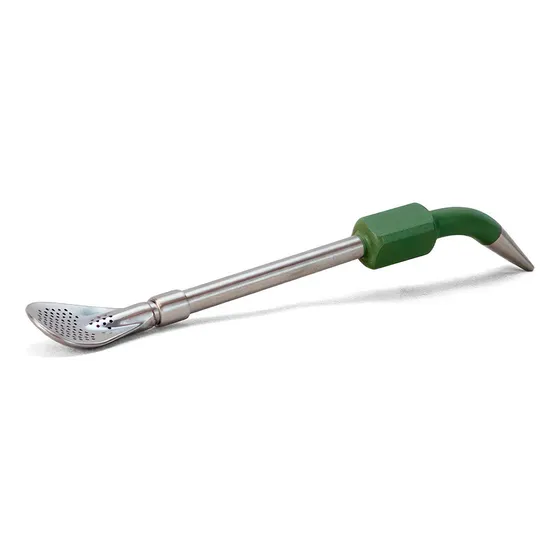 Bombilla Para Mate Spoon De Acero Inoxidable