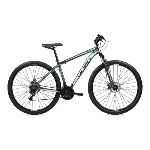 Bicicleta Olmo Wish 290 Negro Y Verde Rodado 29 Suspensión