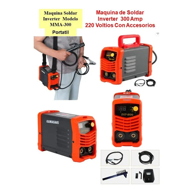 Maquina De Soldar Inverter 300 Amperios 220v Nuevas!