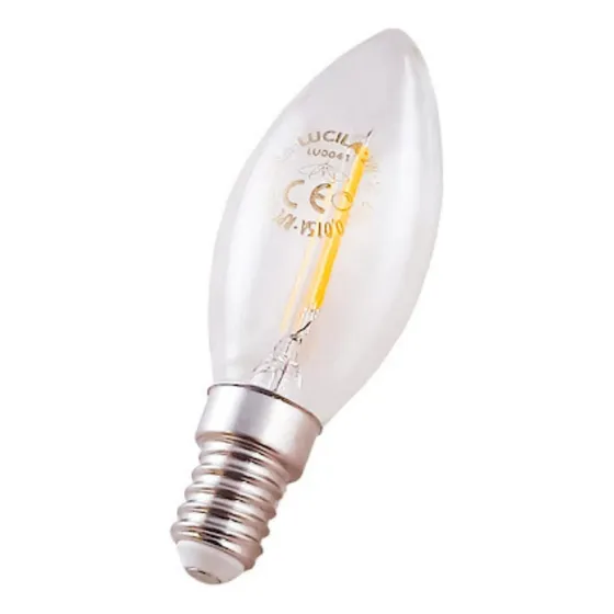 Ampolleta Led 2w Vela E14 Dimerizable - Lucila