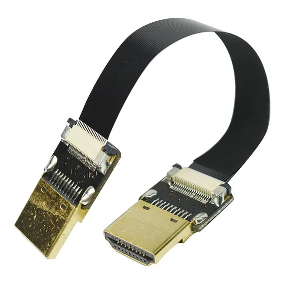 Nuevo Negro 10 cm Fpv Cable Hdmi Interfaz Estandar Para