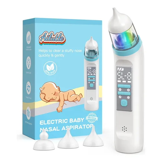 Aspirador Nasal Eléctrico Recargable Para Bebés Y Niños