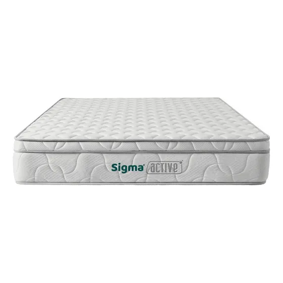 Colchón Sigma Active 140x190 Color Blanco