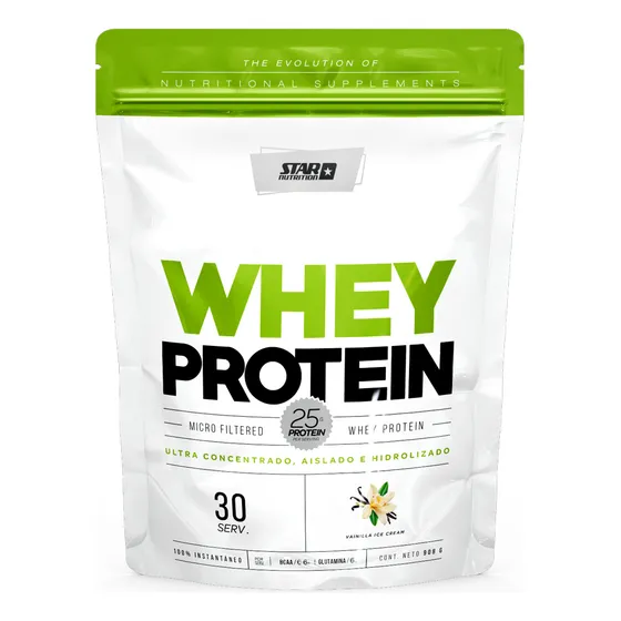 Proteina De Suero Whey Protein Star Nutrition Doypack X 2 Lb