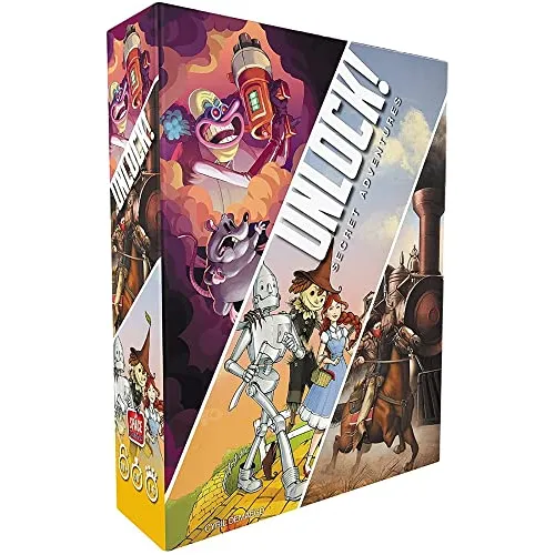 ¡desbloquea! Juego De Cartas De Aventuras Secretas Phnjk