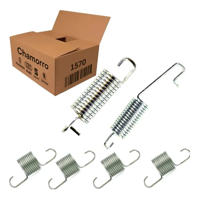 Kit 6 Mola Regulagem Banco Vw Original Gol Saveiro G2 G3 G4