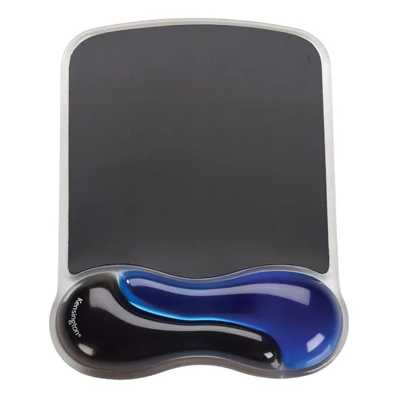 Mouse Pad Kensington Duo Gel de goma 24.4cm x 19.367cm blue/black
