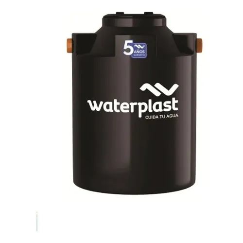 Cámara Séptica 3000 Litros 24 A 28 Personas Waterplast Color negra