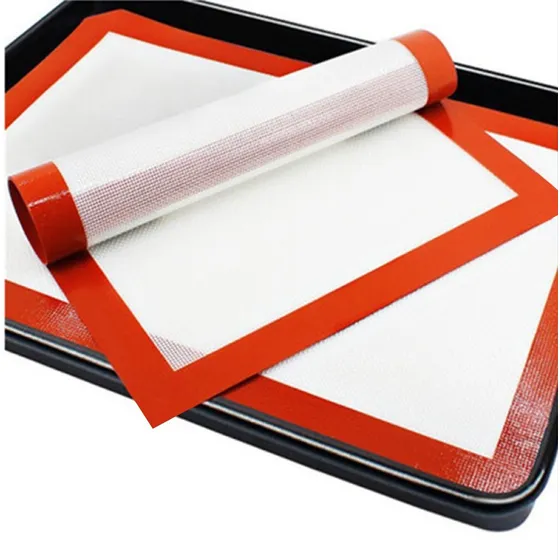 Placa Silicona Plancha Con Malla Antiadherente Horno 40x30cm