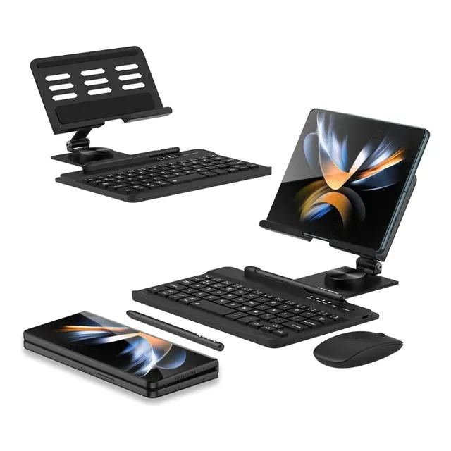 Soporte Con Teclado Y Lápiz Para Samsung Galaxy Z Fold5