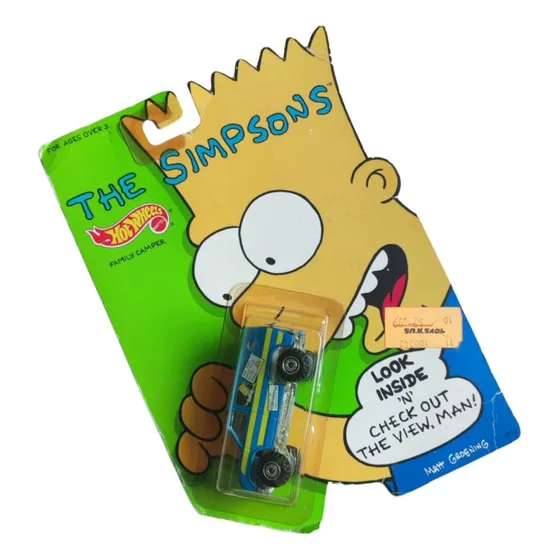 The Simpsons Family Camper Hot Wheels Original Sellado