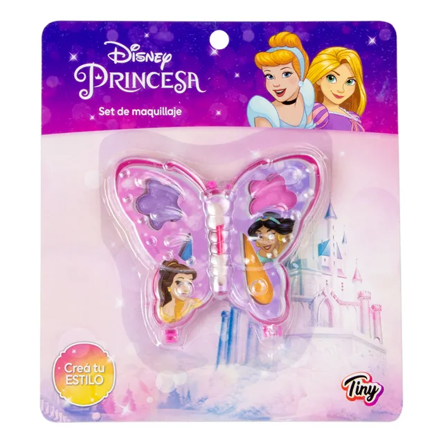 Set De Sombras Tiny Maquillaje Infantil Disney Princesas
