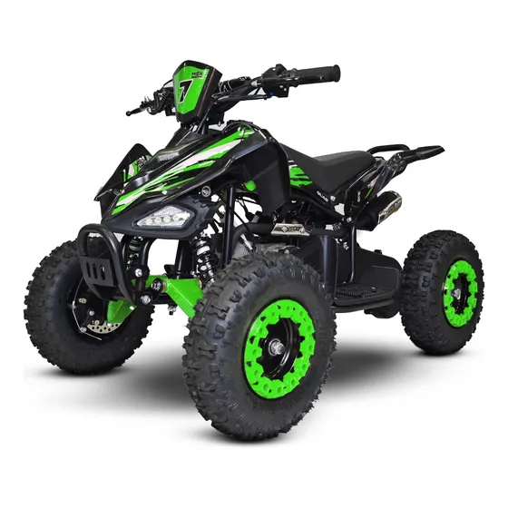 Mini Quadriciclo Infantil Gasolina 49cc Mbx Partida Elétrica Cor Verde