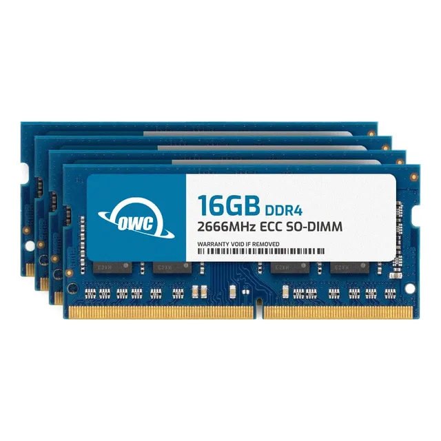 Memoria Ram Owc 64 Gb 4 X 16 Gb Ddr4 2666 Mhz Pc4-21300 Ecc