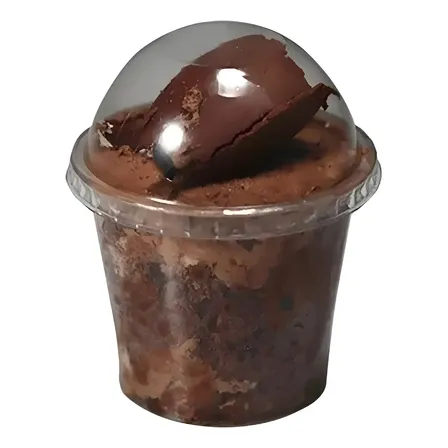 Mini Copo / Pote Com Tampa Bolha 60ml 100 Unidades Cristal