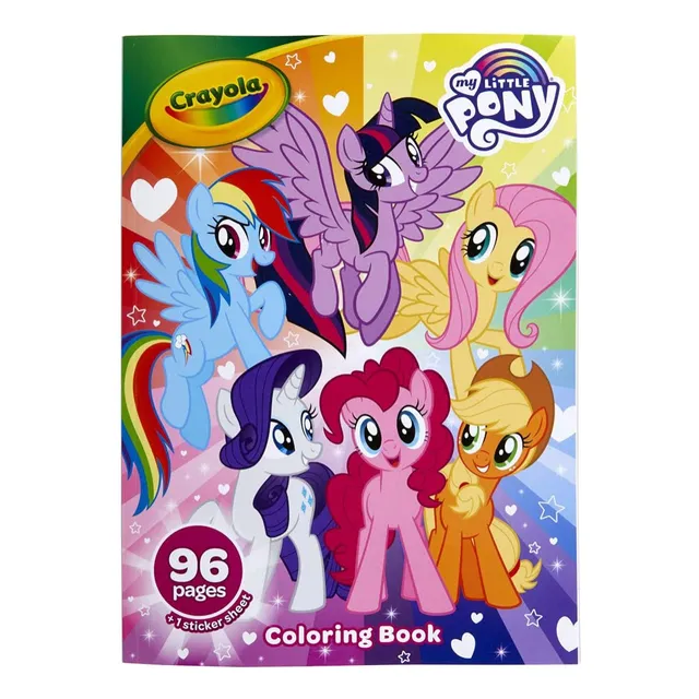 Pegatinas Para Libros De Colorear De My Little Pony De Crayo