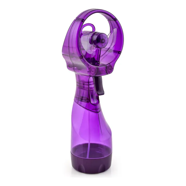 Ventilador Portatil Con Vaporizador De Agua A Pilas - 05