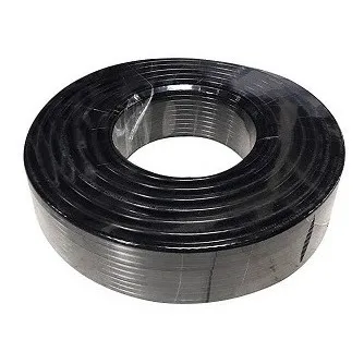 Cable Coaxial Rg6 100 Metros Color Negro Nuevo Tienda