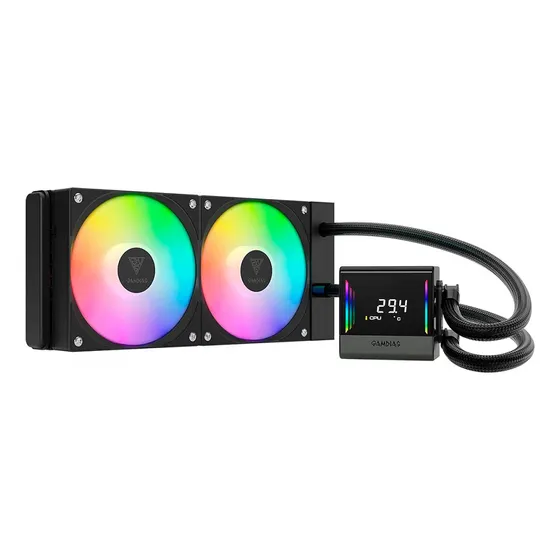 Enfriador de Agua Gamdias Chione 240mm Argb Negro