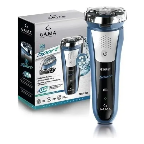 Afeitadora Ga.ma® Inalámbrica Gsh 987 Sport Waterproof Precision cut