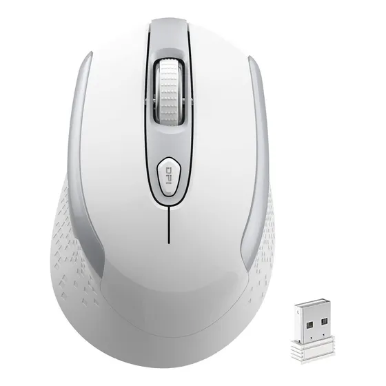 Ratón Inalámbrico Mouse Silencioso Wireless 2.4ghz Portátil
