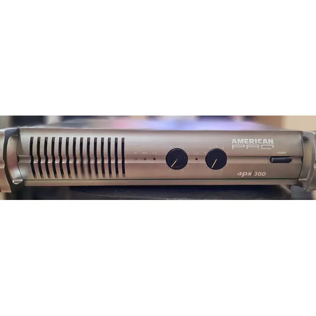 Potencia Sonido Amplificador Americanpro Techshow Apx300