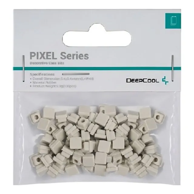 Accesorio Deepcool Pixel Series Gris 100 Piezas De Silicona