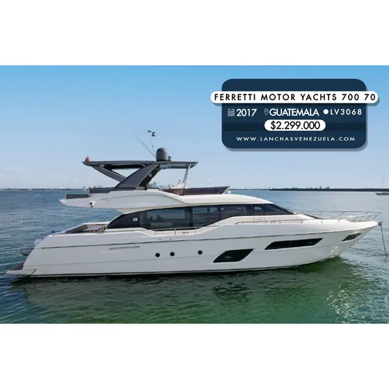 Yate Ferretti Motor Yachts 700 70 Lv3068