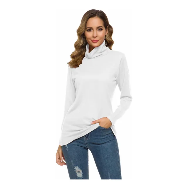 Lomon Sueter Basico Manga Larga Cuello Alto Termico Para
