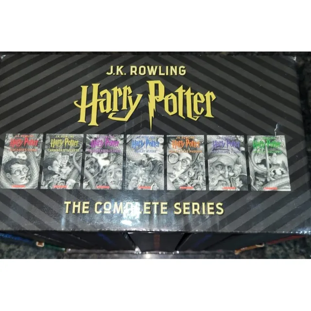 Colección Libros De Harry Potter (ingles) Edición Especial