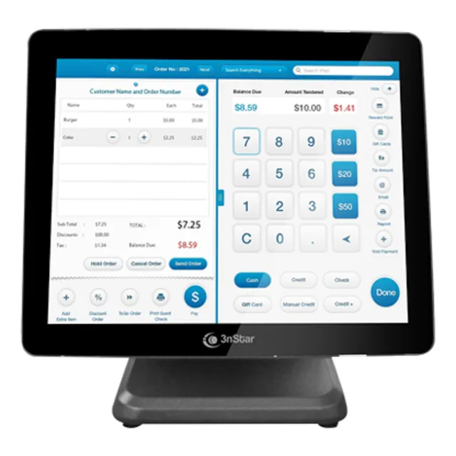 Sistema De Punto De Venta All-in-one J6412 3nstar Pte0120