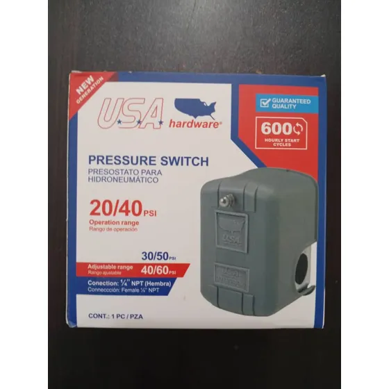 Presostato 20-40 Usa