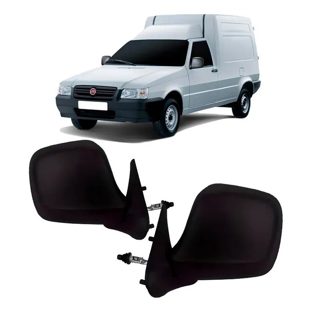 Par Retrovisor Fiorino 2011 2012 2013 2014 Com Controle