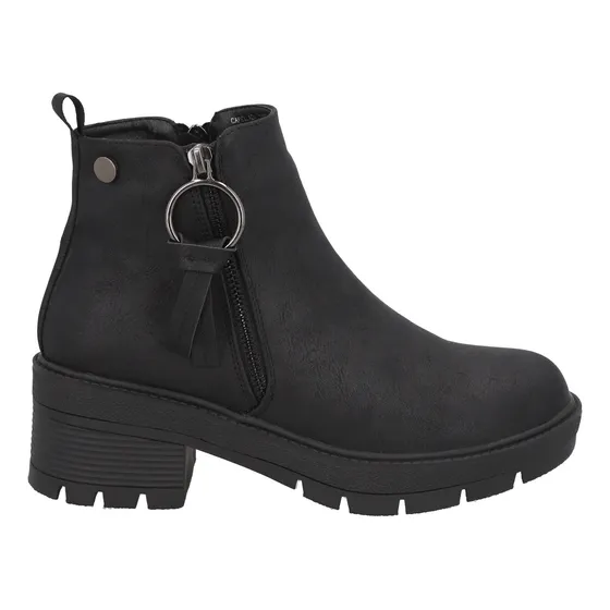 Botin Mujer Negro Ester Detogni