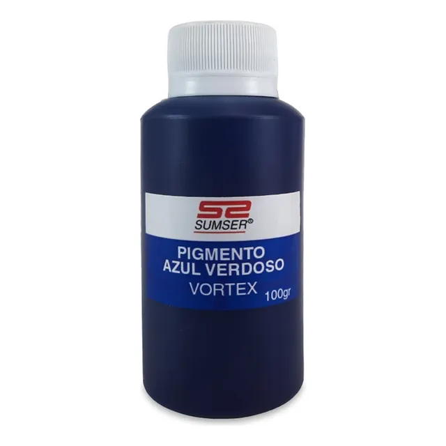 Serigrafia Pigmento Textil Para Tinta Al Agua Azul 100gr