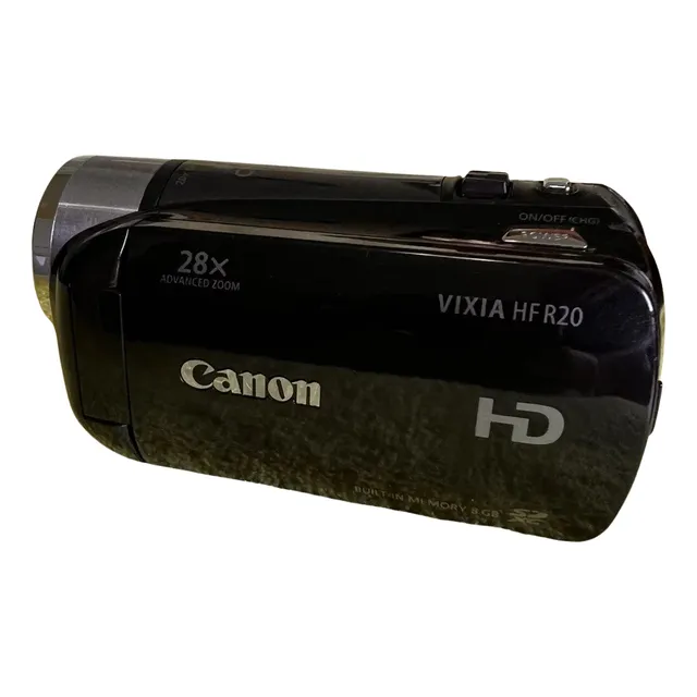 Canon Vixia Hf R20 400x Digital Zoom Hd Mem. Bolso