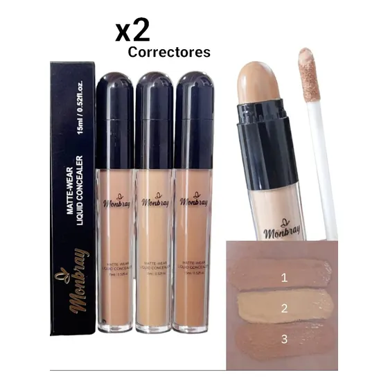 Corrector Maquillaje Makeup Cover Corrector  Concealer