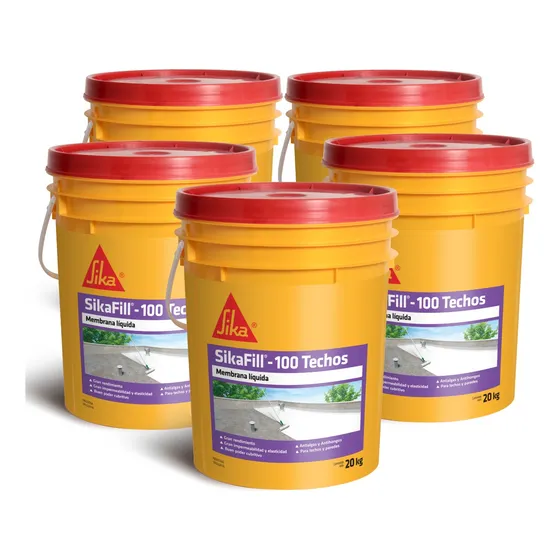 Sikafill Techos Membrana Líquida Sika 100 Kgs. Colores