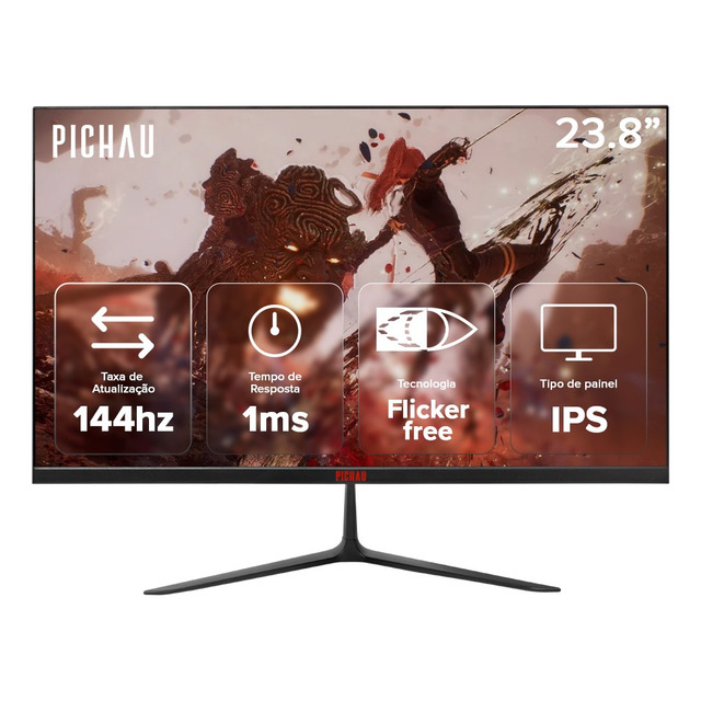Monitor Gamer Pichau Athen V3 Pro 23.8 Pol Ips Fhd 1ms 144hz Monitor Gamer Pichau Athen V3 Pro 23.8 Pol Ips Fhd 1ms 144hz