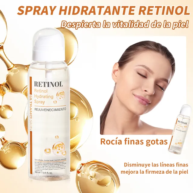 Spray Hidratante Retinol Ultramo 160ml Revitalización