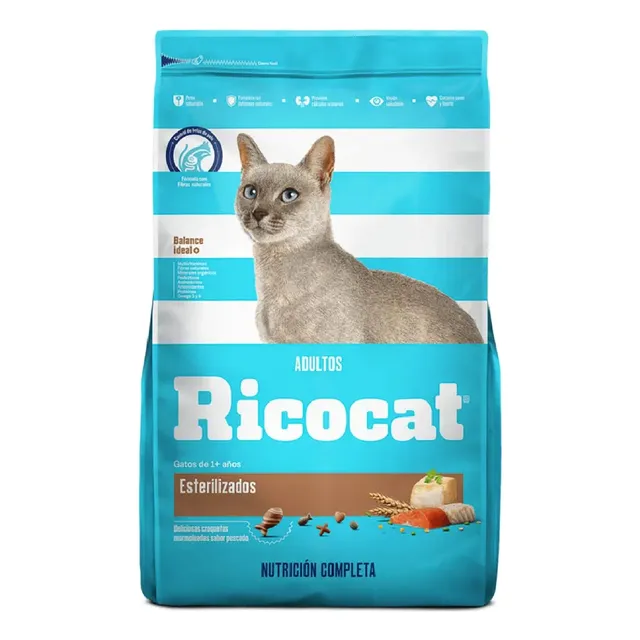 Ricocat Para Gatos Esterilizados 15 Kg