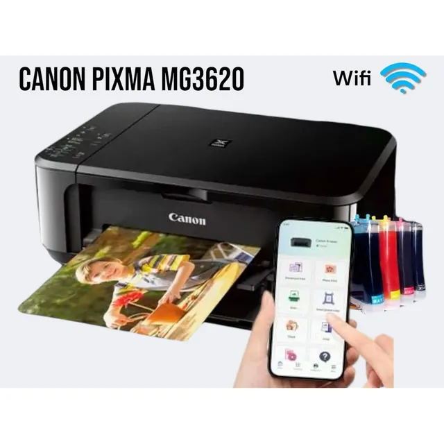 Canon Pixma Mg3620 Sistema De Tinta Continuo